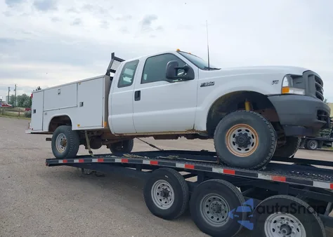 2002 Ford Super Duty F-350 Srw Lariat/Xl/Xlt из США, поврежденный, VIN 1FDSX35L12EA30229